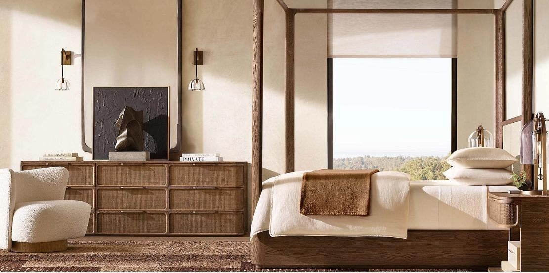 The Calder Cane Bed — Standard frame