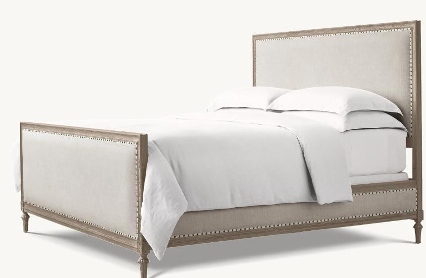 The Charleston Bed — Linen Panel