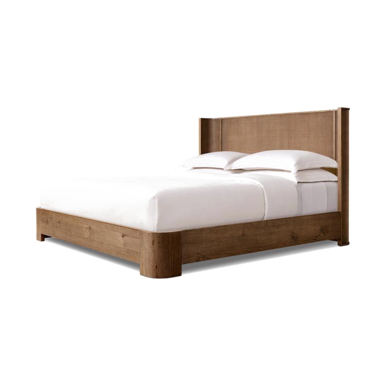 The Ellery Bed — Oak Panel