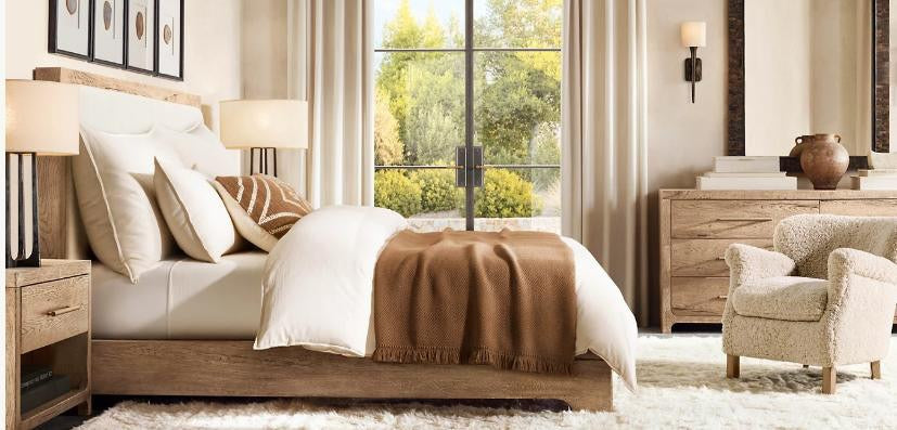 The Halston Canopy Bed